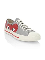 Unisex CdG PLAY x Converse Unisex Jack Purcell Low-Top Sneakers