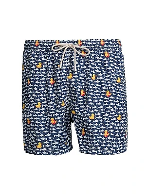 Ducky & Sharks Swim Shorts