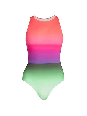 Greta Gradient One-Piece Swimsuit