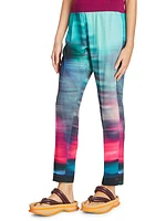 Gradient Straight Leg Pants