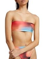 Galo Metallic Bikini Top