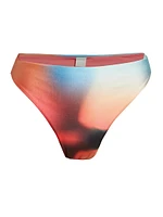 Galo Metallic Bikini Bottom