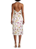 Bird Of Paradise Halter Dress