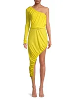 Partee Gyal Ruched Midi-Dress