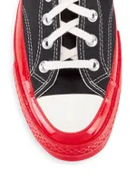 CdG PLAY x Converse Unisex Chuck 70 High-Top Sneakers