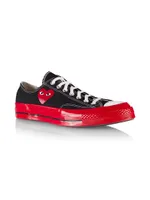 CdG PLAY x Converse Unisex Chuck 70 Low-Top Sneakers