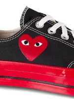 CdG PLAY x Converse Unisex Chuck 70 Low-Top Sneakers