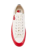 CdG PLAY x Converse Unisex Chuck 70 Low-Top Sneakers