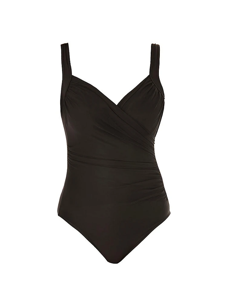 DD Sanibel Gathered One-Piece Swimsuit