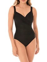 DD Sanibel Gathered One-Piece Swimsuit