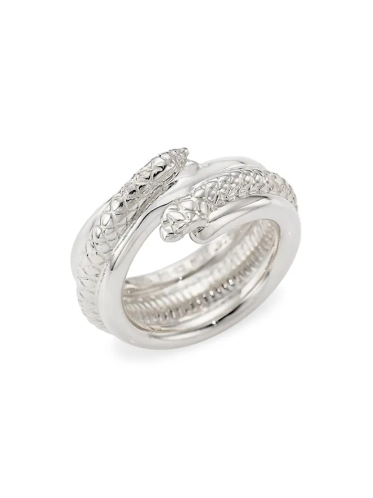 Sterling Silver Snake Ring