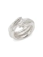 Sterling Silver Snake Ring