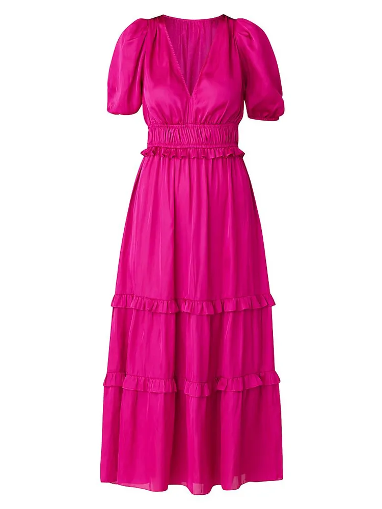 Marcela Ruffled Tiered Dress