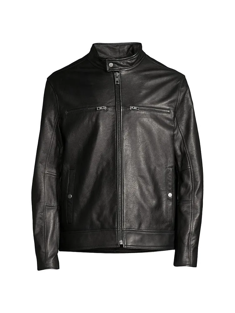 Camden Leather Racer Jacket