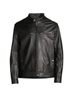 Camden Leather Racer Jacket