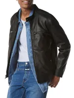 Camden Leather Racer Jacket