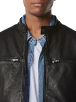 Camden Leather Racer Jacket