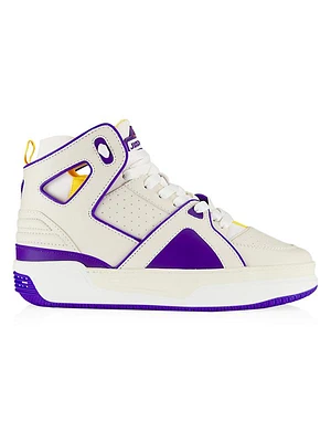 Unisex Courtside Basketball High-Top Sneakers