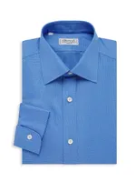 Button-Front Dress Shirt