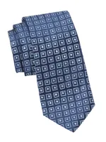 Geobean Woven Silk Tie