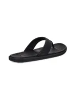 Unisex Seaside Flip Leather Flops