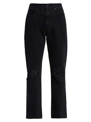 London Shadow Straight-Leg Jeans