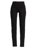 Good Waist Flare Scuba Pants