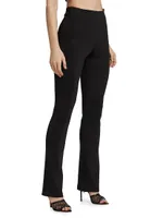 Good Waist Flare Scuba Pants