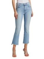 The Insider Frayed Ankle Jeans