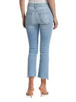 The Insider Frayed Ankle Jeans