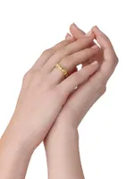 Classic 18K Gold Heart Ring