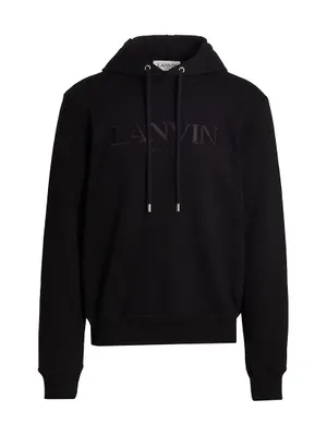 Embroidered Hoodie Sweatshirt