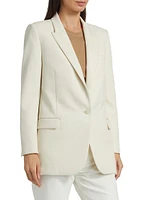 Diane Single-Button Blazer