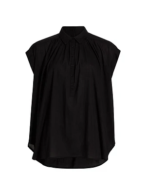 Normandy Pleated Blouse