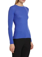 Hutton Ribbed Cashmere Sweater