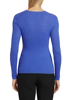 Hutton Ribbed Cashmere Sweater