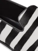 Mario Striped Loafers