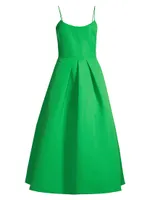 Audra Pleated Cocktail Dress