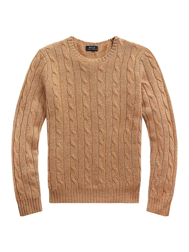 Julianna Cable-Knit Cashmere Sweater