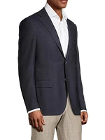 Hopsack Stretch Blazer