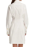 Chloris Long Sleeve Shirtdress