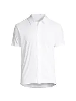 Short-Sleeve Button-Up Shirt