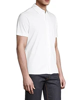 Short-Sleeve Button-Up Shirt