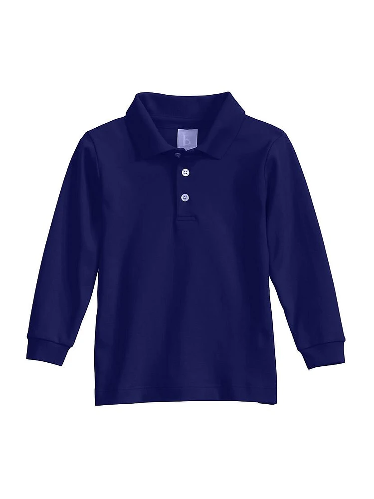 Baby's, Little Boy's & Solid Pima Polo Shirt