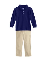 Baby's, Little Boy's & Solid Pima Polo Shirt