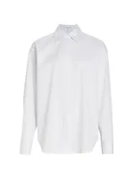 Oversized Unisex Cotton-Blend Shirt