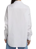 Oversized Unisex Cotton-Blend Shirt