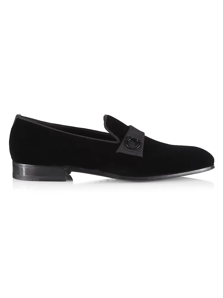 Velvet Gancio Loafers