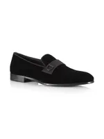 Velvet Gancio Loafers