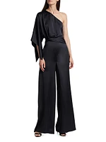 Simone One-Shoulder Jumpsuit